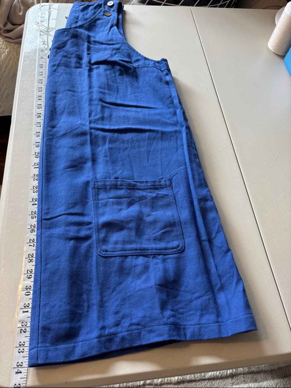 MISSLOOK Royal Blue Jumper Smock Plus Size XXXL TeacherArtsy Chore Modest Church - Picture 8 of 10